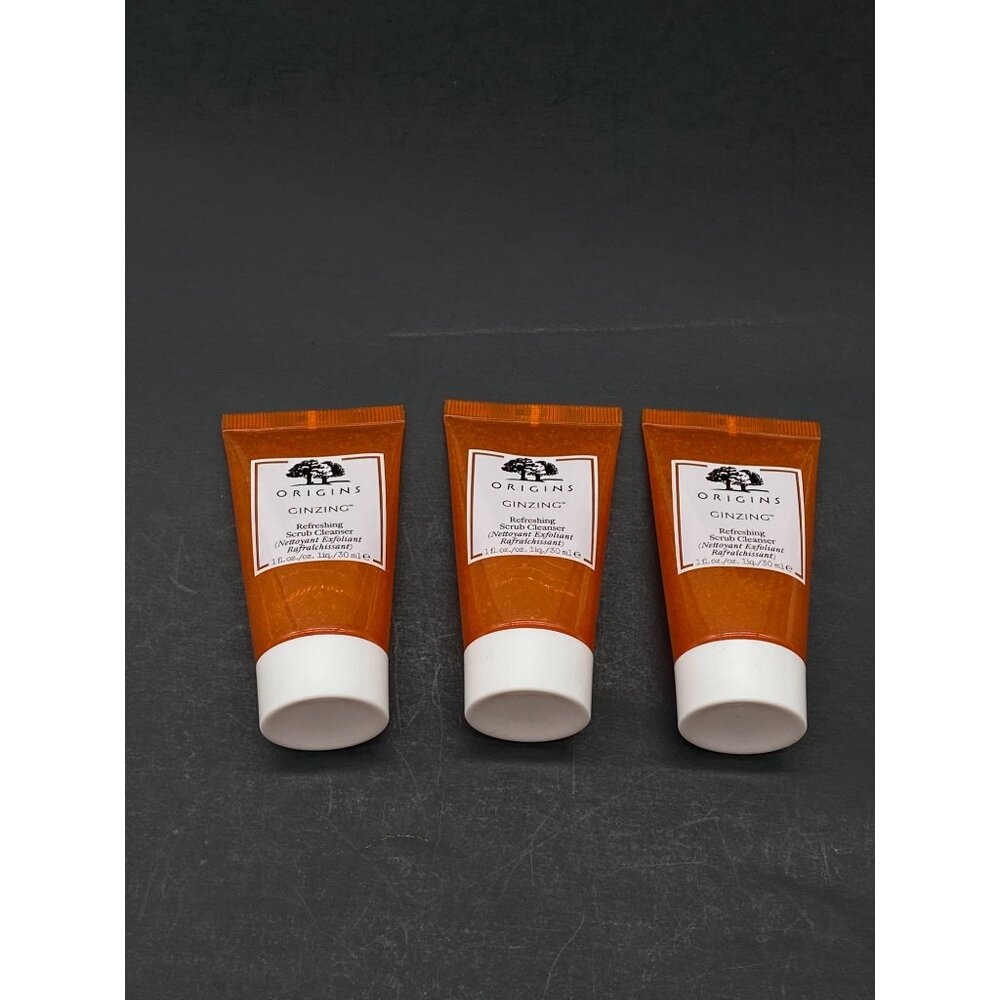 3 Origins GinZing Refreshing Scrub Cleanser 1 Fl.oz./30ml